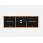 BDI Elements Mosaic Doors 8777 Charcoal Stained Ash
